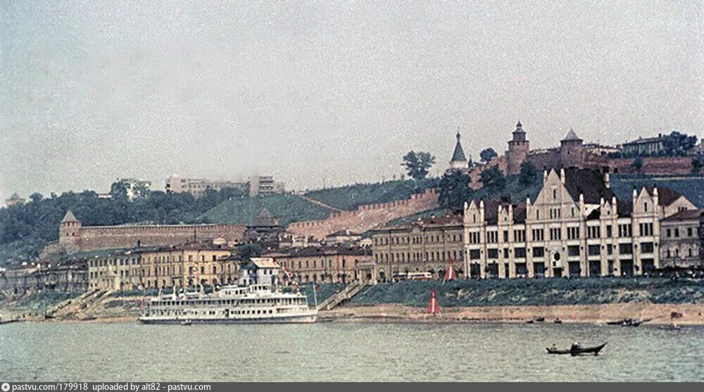Как называется город горький. Нижневолжская набережная 1950. город горький. город горький фото. город горький фото ссср.