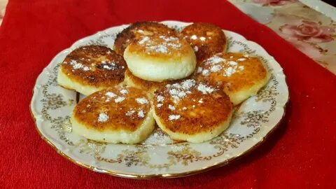 На кухне у любани сырники