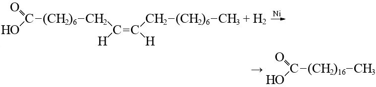 Озонолиз олеиновой кислоты. Гидратация олеиновой кислоты. Гидрирование олеиновой кислоты реакция. Олеиновая кислота с бромом и водородом. Стеариновая кислота вступает в реакции