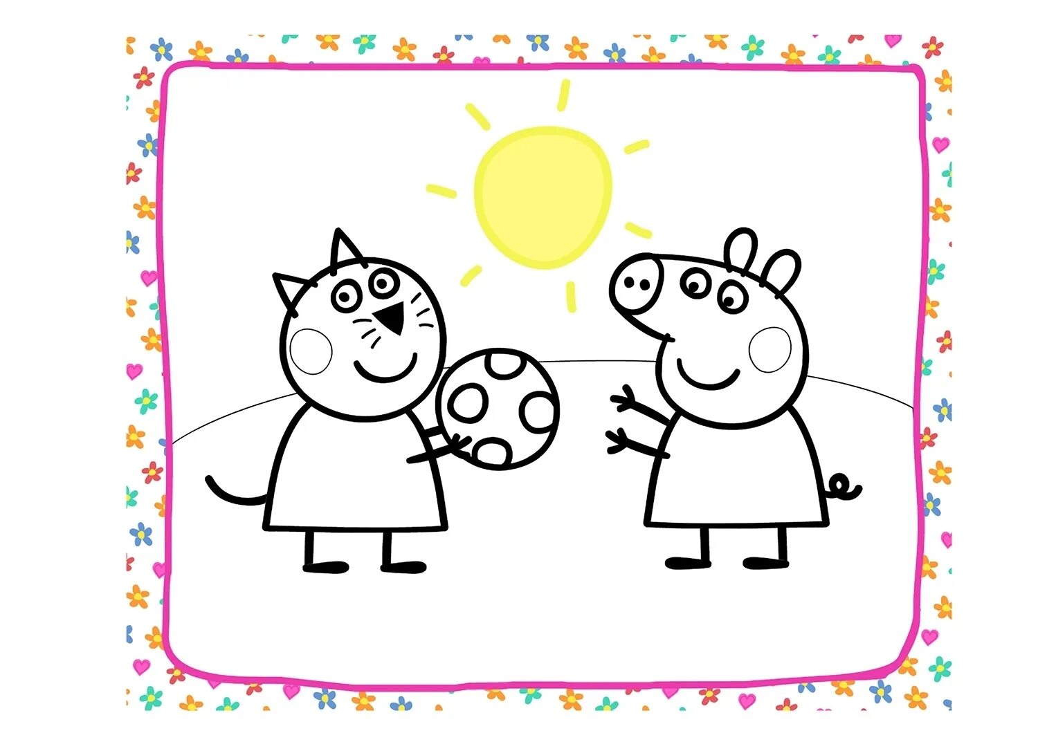 Раскраска. Рисунки для раскрашивания для детей свинка пеппа. Свинку пеппу 3 лет. Свинку пеппу 3 лет. Свинку пеппу 3 лет.