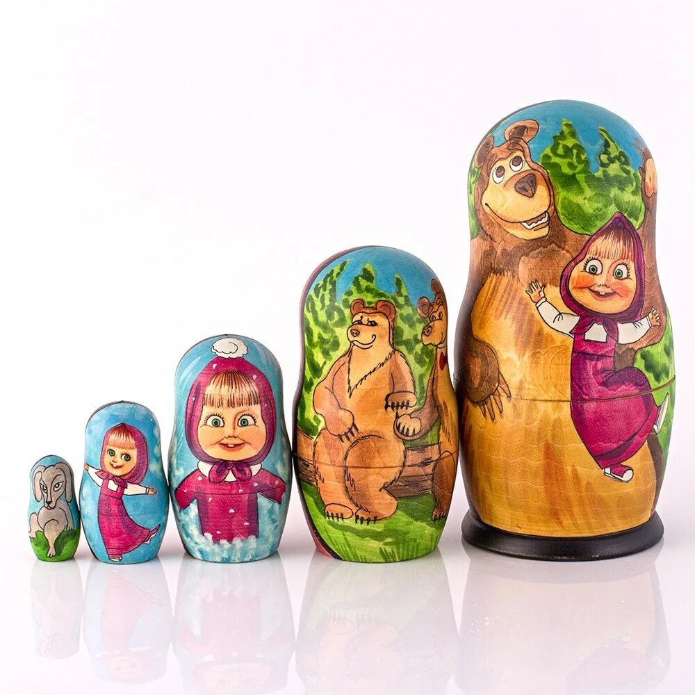 матрешка и медведь блоггер. матрешка в виде животных. матрешка литературные персонажи. матрешка маша и медведь. матрешка медведь.