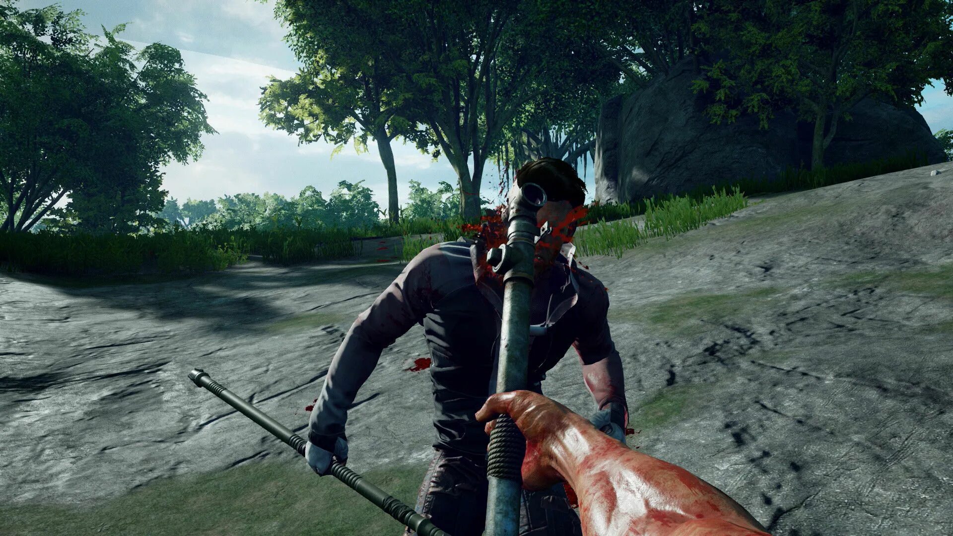 Culling game. The culling 1. игра выживание на острове с топором. хардкорные игры.