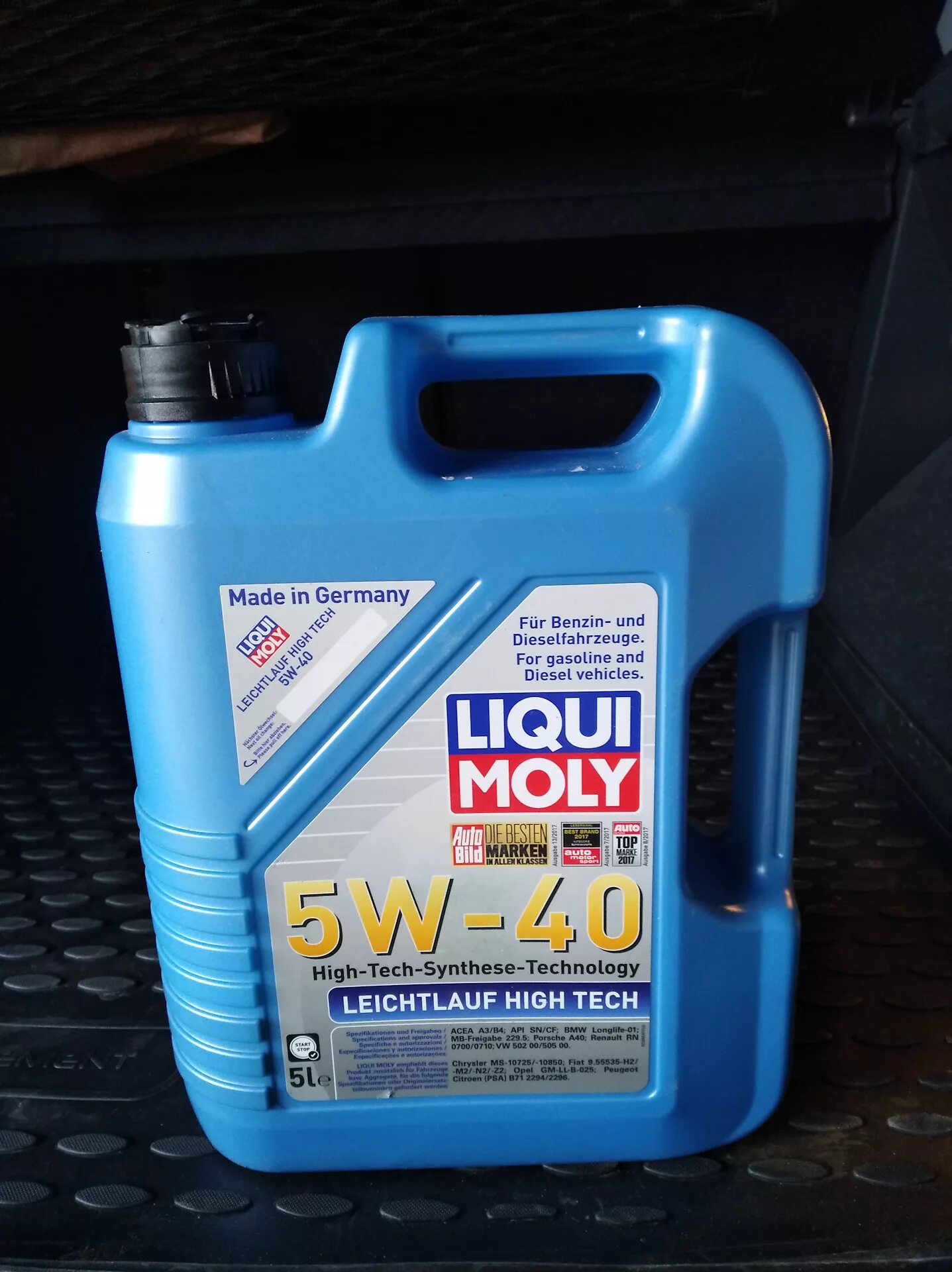 Liqui moly 5w40 high tech