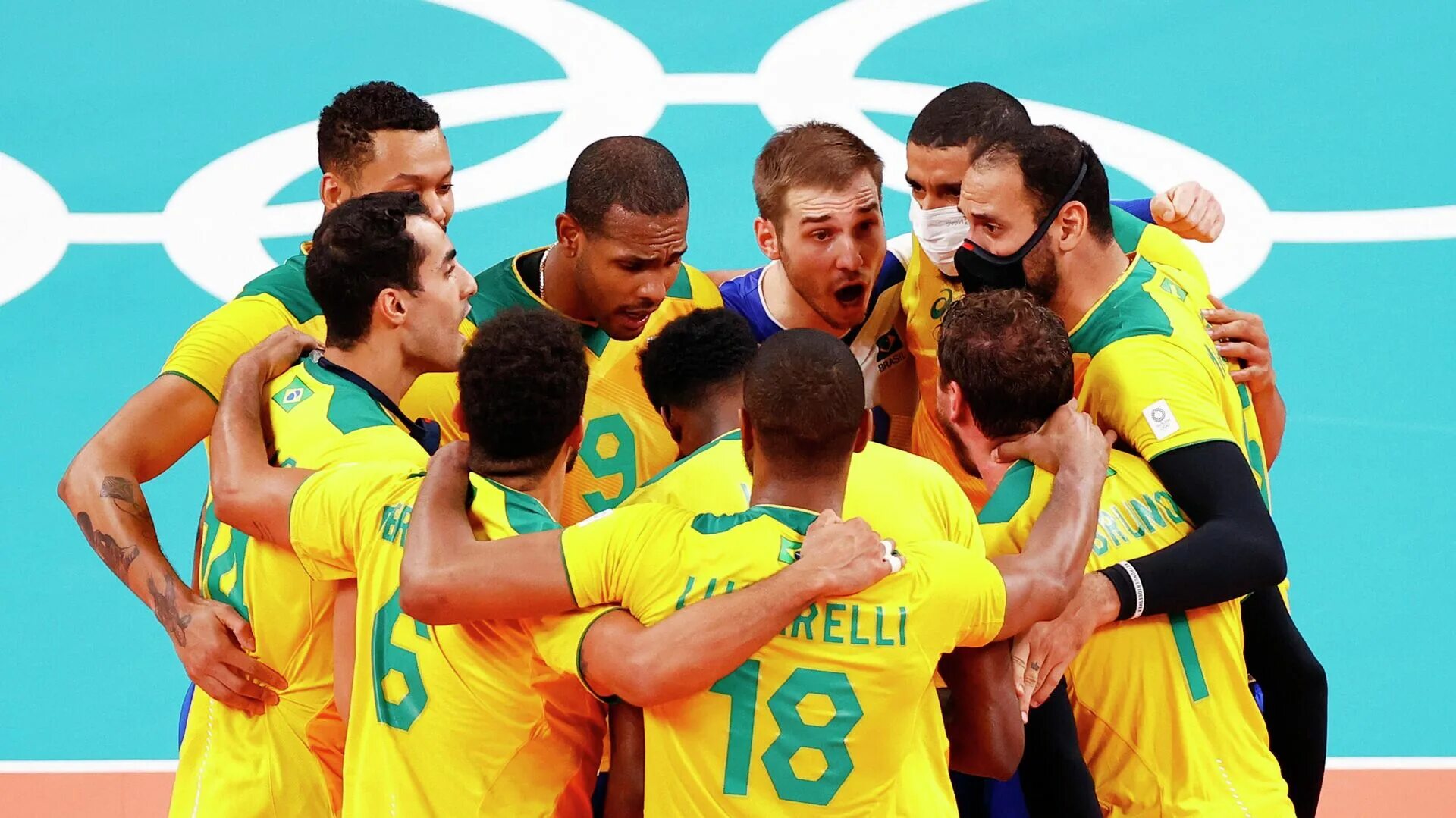 Россия бразилия волейбол мужчин
