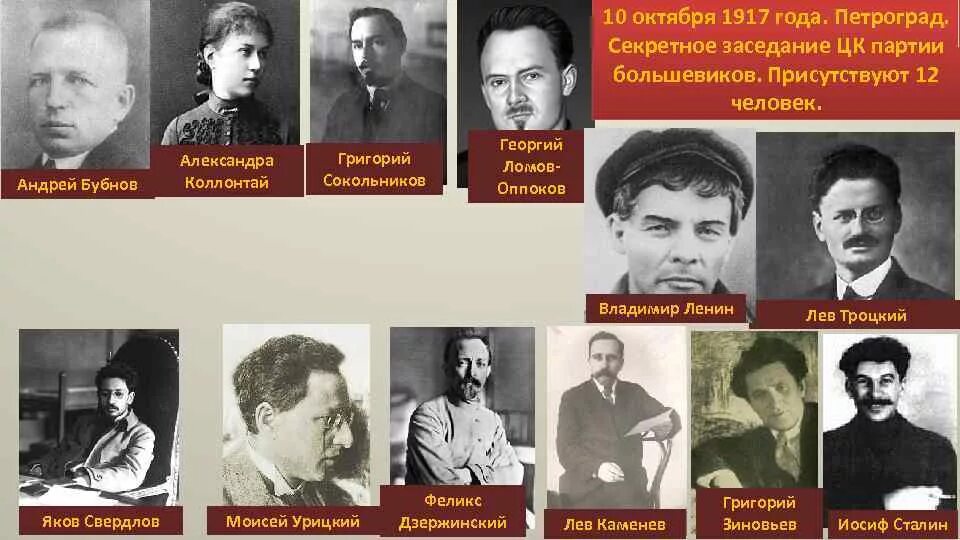 Цк партии 1917. Лидеры большевиков в 1917. руководители большевиков в 1917. центральный комитет партии большевиков. лидер партии большевиков в 1917.