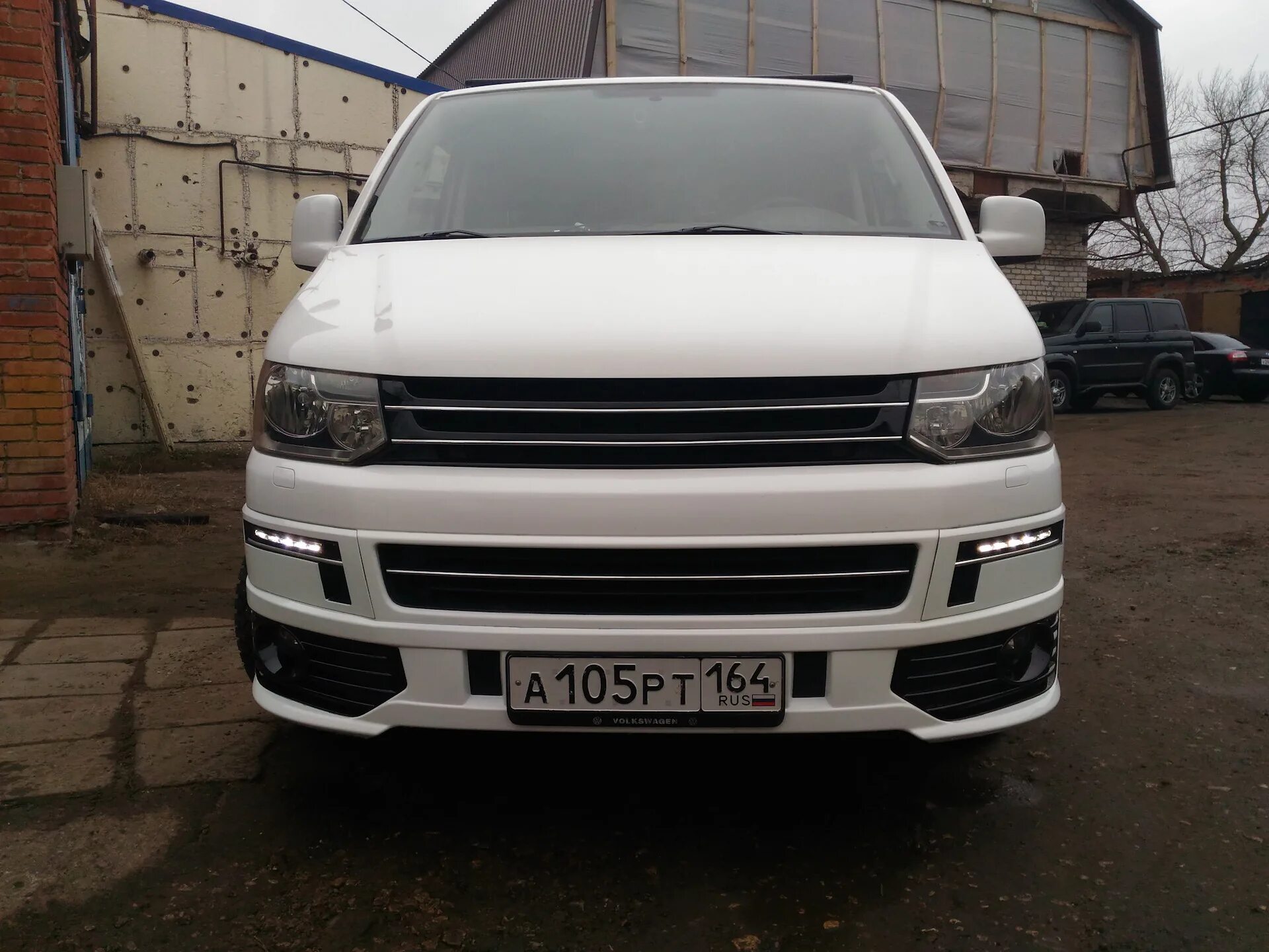 № 139. Установил накладку переднего бампера SPORTLINE - Volkswagen Transporter T