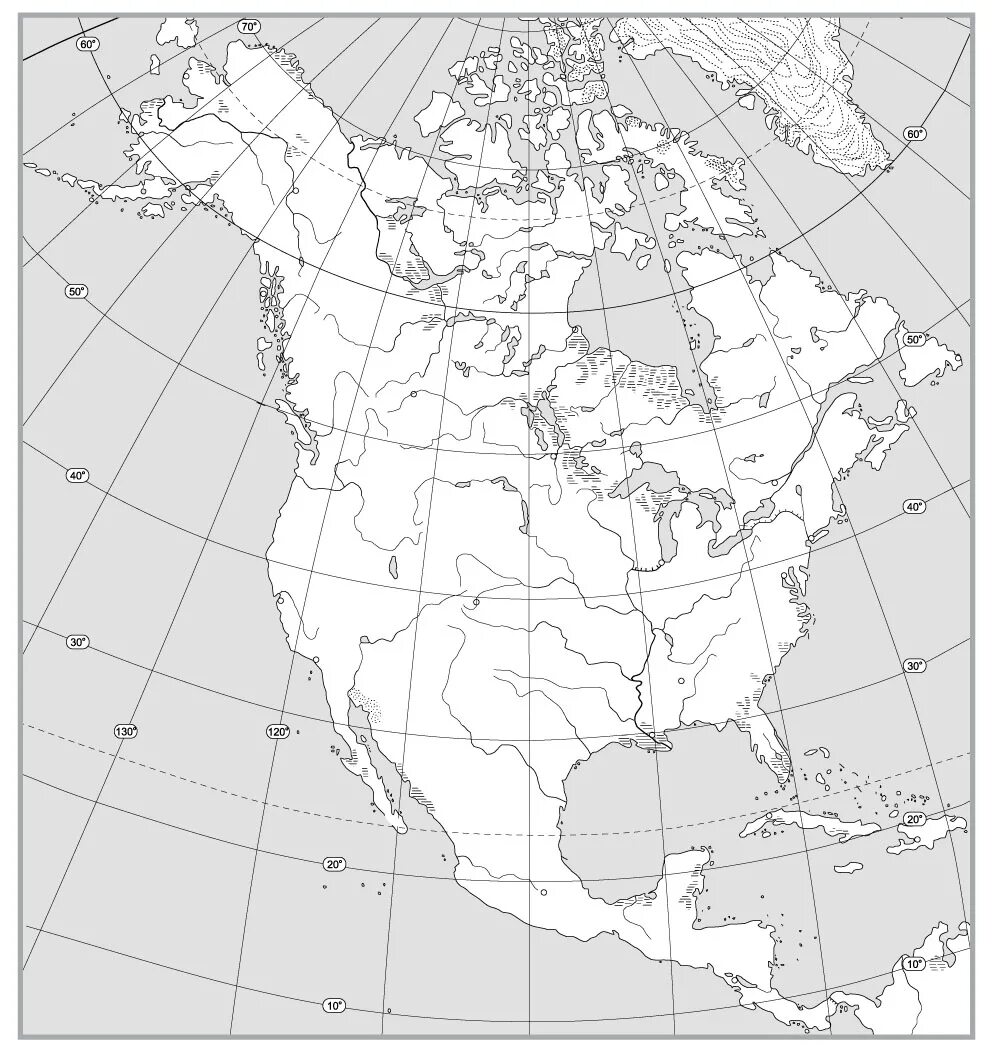 Озера северной америки контурная карта 7 класс. Контурная карта Северной Америки. Контурная карта Северной Америки для печати а4. Географическая номенклатура Северной Америки 7 класс по географии. Северная Америка физическая карта 7 класс контурные карты.