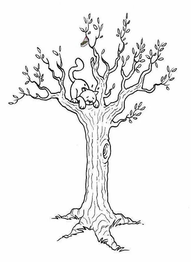 Bulletin Board Tree Template New Kandinsky S Trees School Pinterest Tree templat