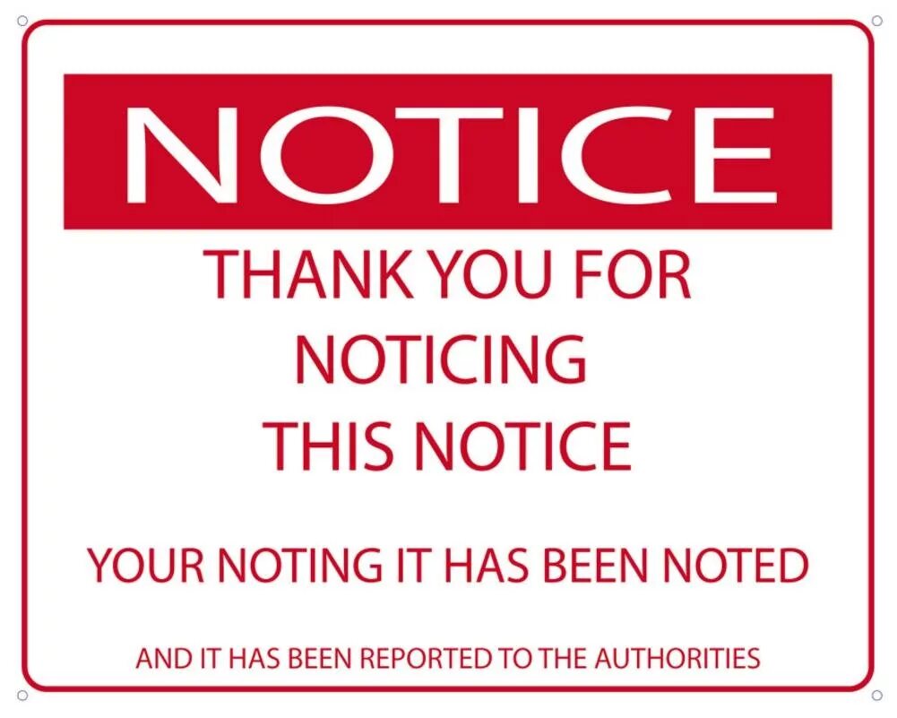 I noticed thanks