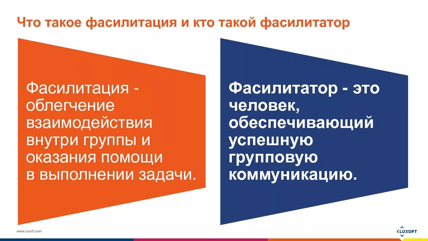 Модератор фасилитатор