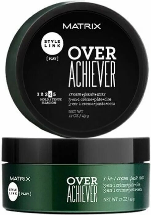 Matrix styling. Over achiever style link 3 в 1 крем, паста, воск для текстурирования волос 50 мл. matrix овер эчивер 3 в 1 крем+паста+воск &quot;стайл линк&quot; 50 мл. matrix воск для волос. матрикс крем паста для волос.