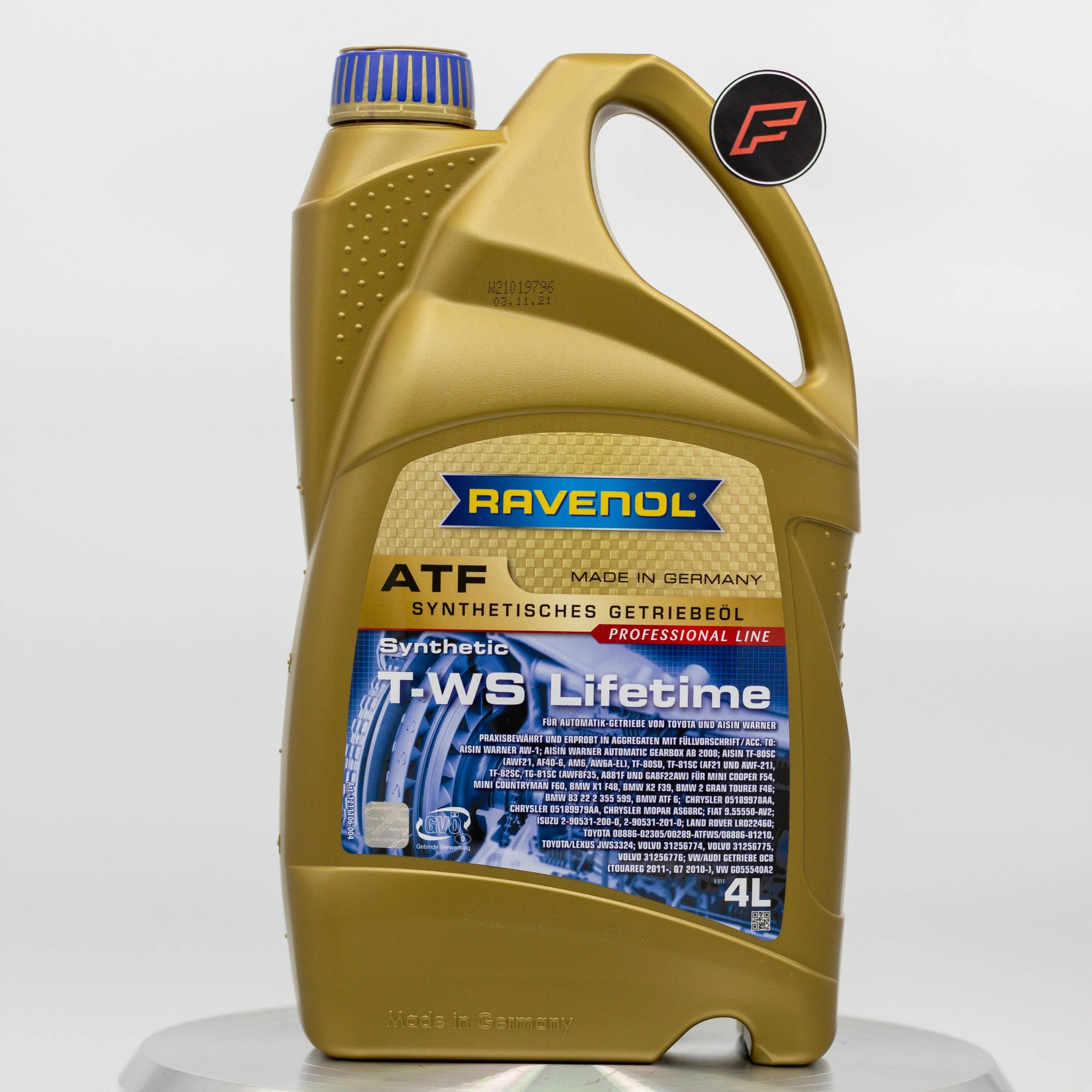 Ravenol atf t ws. Ravenol ATF T-WS Lifetime. ATF T-WS Lifetime 1л. Ravenol t-4 Fluid. 4014835743397 Ravenol.