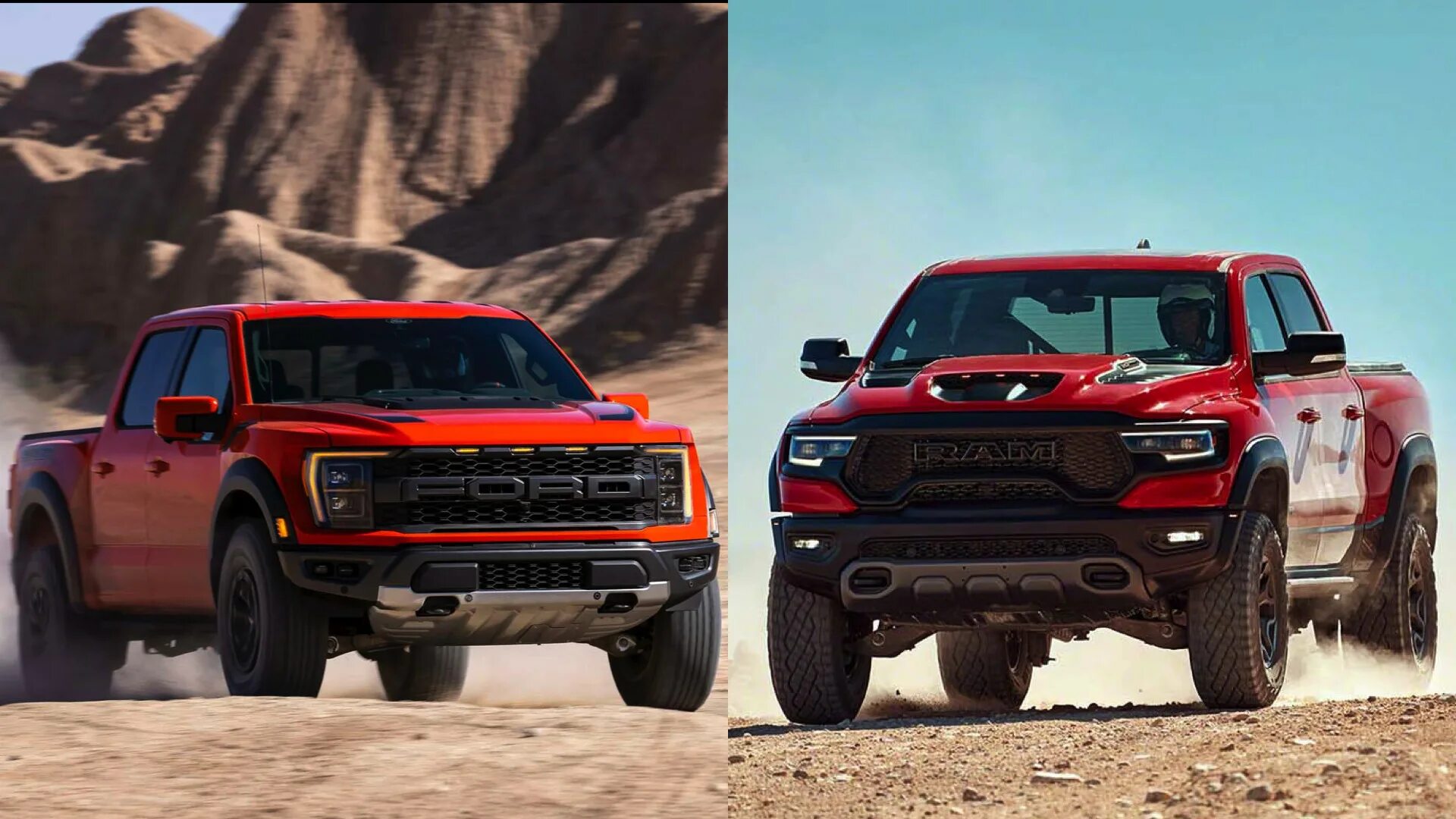 Vs ram. Dodge Ram TRX vs Ford f-150 Raptor. Ford f150 Raptor 2022. Ford Raptor TRX 2022. Ford Raptor 2021.