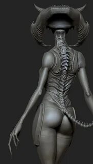 Speed_sculpt Sexy alien.