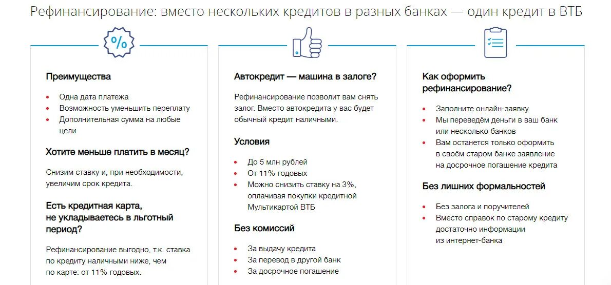 Рефинансирование кредита. Преимущества кредита. Преимущества кредитования для банка. ВТБ банк преимущества.