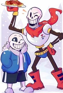Undertale sans and papyrus
