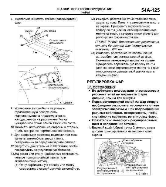 Как отрегулировать мицубиси