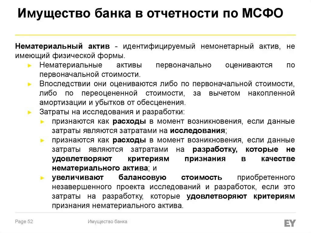 Признание актива в бухгалтерском. МСФО критерии признания актива. Критерии признания активов по МСФО. Элементы отчётности по МСФО признают. Нематериальные Активы в финансовой отчетности МСФО.