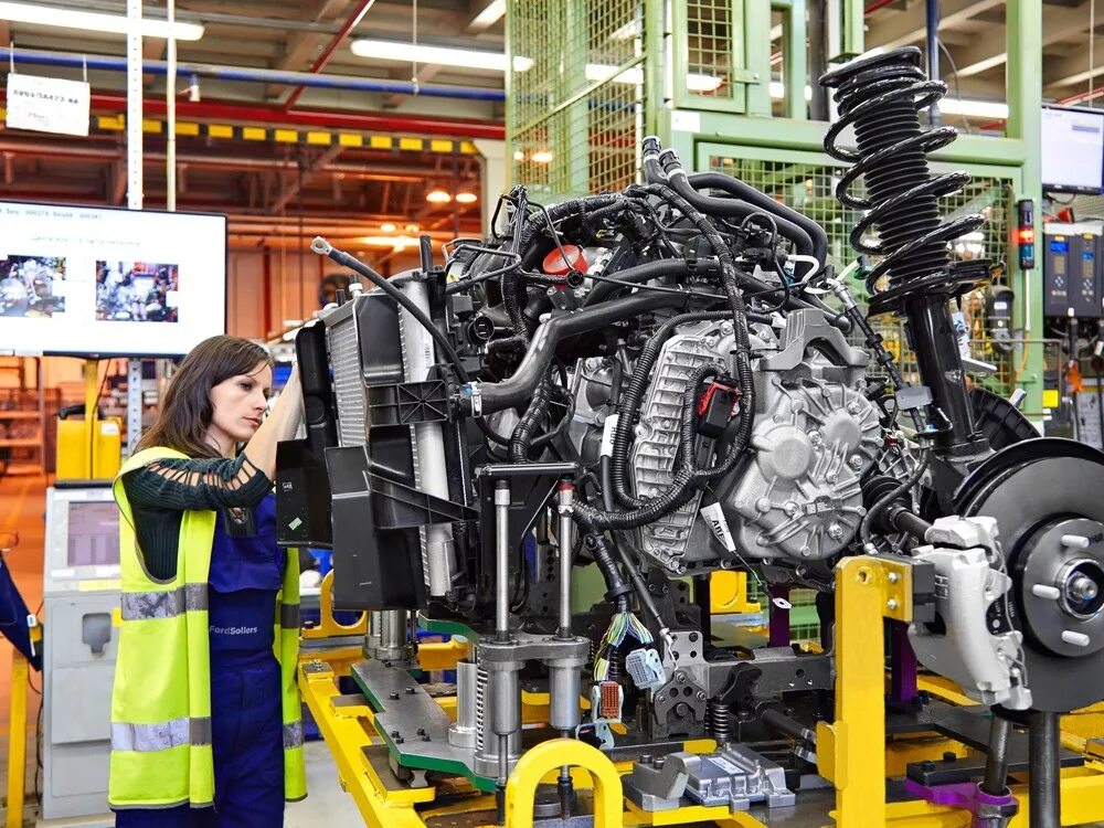 Производство двигателей автомобилей. Моторный завод Ford Sollers. Завод двигателей Форд Соллерс. Завод двигателей Форд Соллерс Елабуга. Производитель автомобилей Sollers.