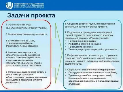 Организация конкурсов проектов