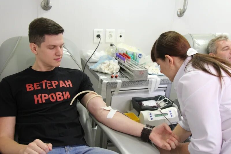 Н доноров. Донор крови.