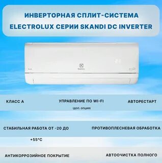 Электролюкс кондиционер инверторный отзывы