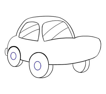 Easy Car Drawing Ideas » How to draw a Car Step by Step