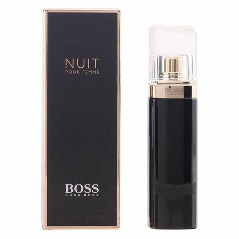 Духи босс черные. Hugo Boss "Boss nuit pour femme", 75 ml. Nuit pour femme (Hugo Boss) 100мл. Boss nuit 75ml EDP. Boss парфюмерная вода Boss nuit pour femme.