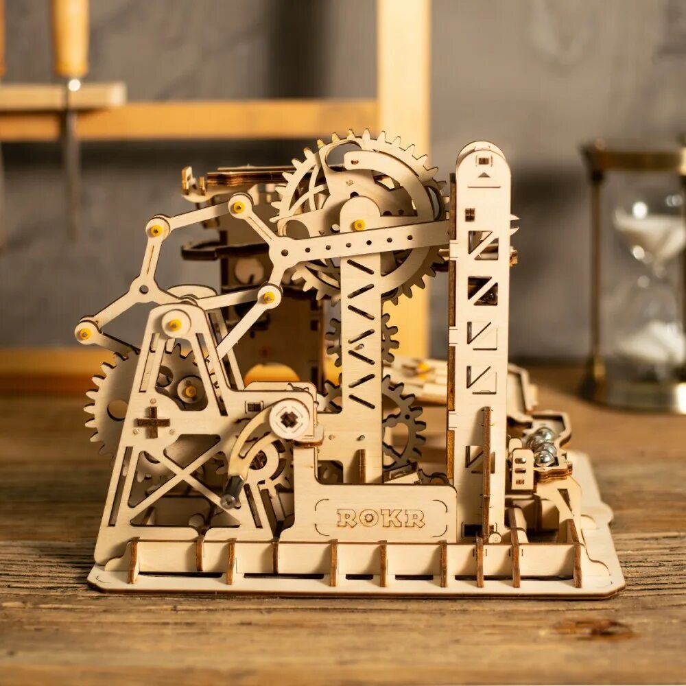 Деревянный конструктор robotime. Robotime rokr. rokr конструктор. robotime rokr 4. robotime rokr lift coaster.