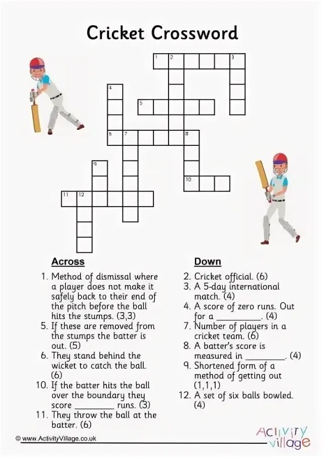 Кроссворд спортивный инвентарь. Кроссворд спортивный инвентарь с ответами 3 класс. Спортивный инвентарь кроссворд 3 класс. Cricket crossword.