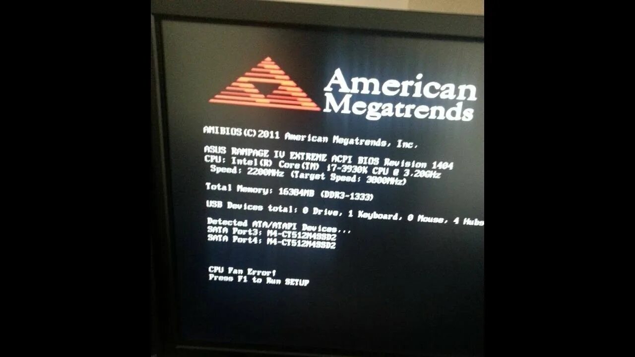 Error press f1. American MEGATRENDS. Экран American MEGATRENDS. Ошибка CPU Fan Error. American MEGATRENDS International, LLC ноутбук.