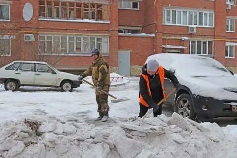Очистка дворов