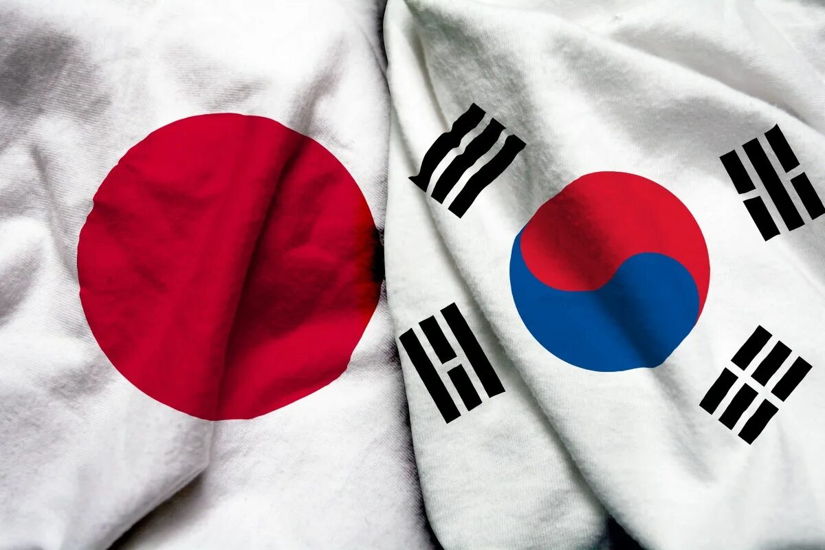 Флаг Южная Корея. Япония и Южная Корея. Китай и Южная Корея. Японский и корейский флаг.