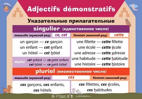 Француз прилагательное