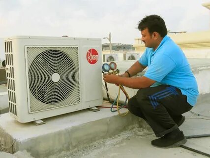 air conditioner repair and maintenance. 