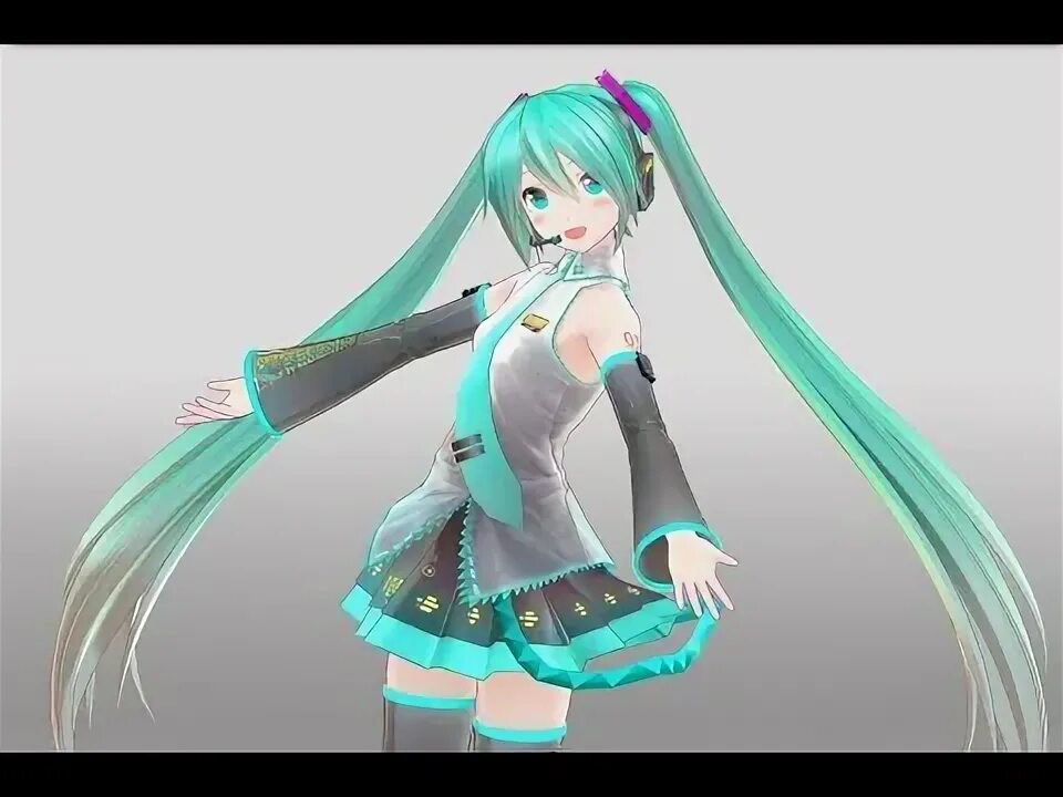 Hatsune miku models