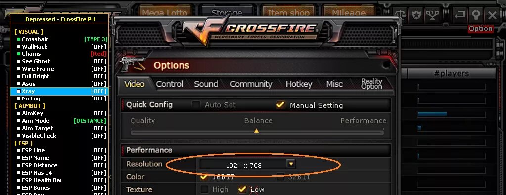 Crossfire. Кроссфаер меню. Crossfire главное меню. Кроссфаер Скриншоты. Option off