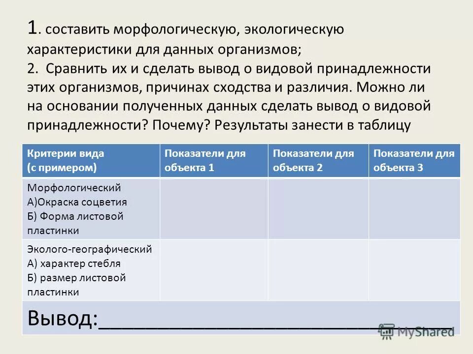 Морфологические составляющие текста