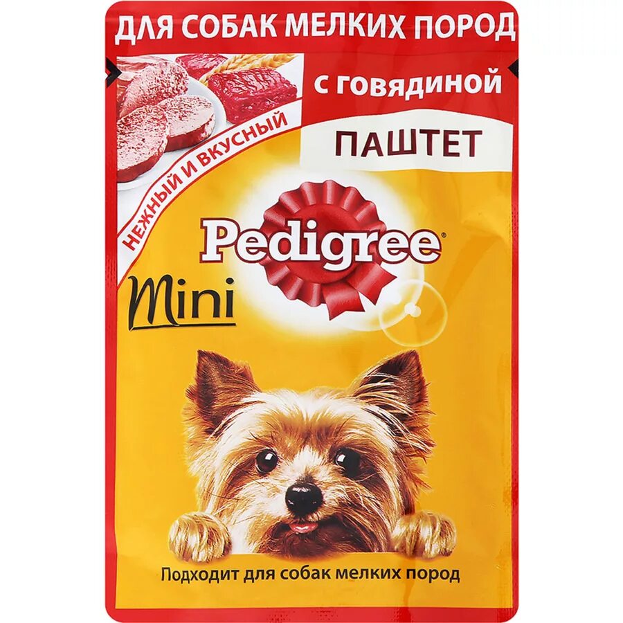 Педигри для мелких собак. Педигри корм для собак паштет. педигри корм паштет для собак мелких пород. pedigree корм для собак мелких пород паштет говядина. корм для собак pedigree паштет с говядиной, 80 г.
