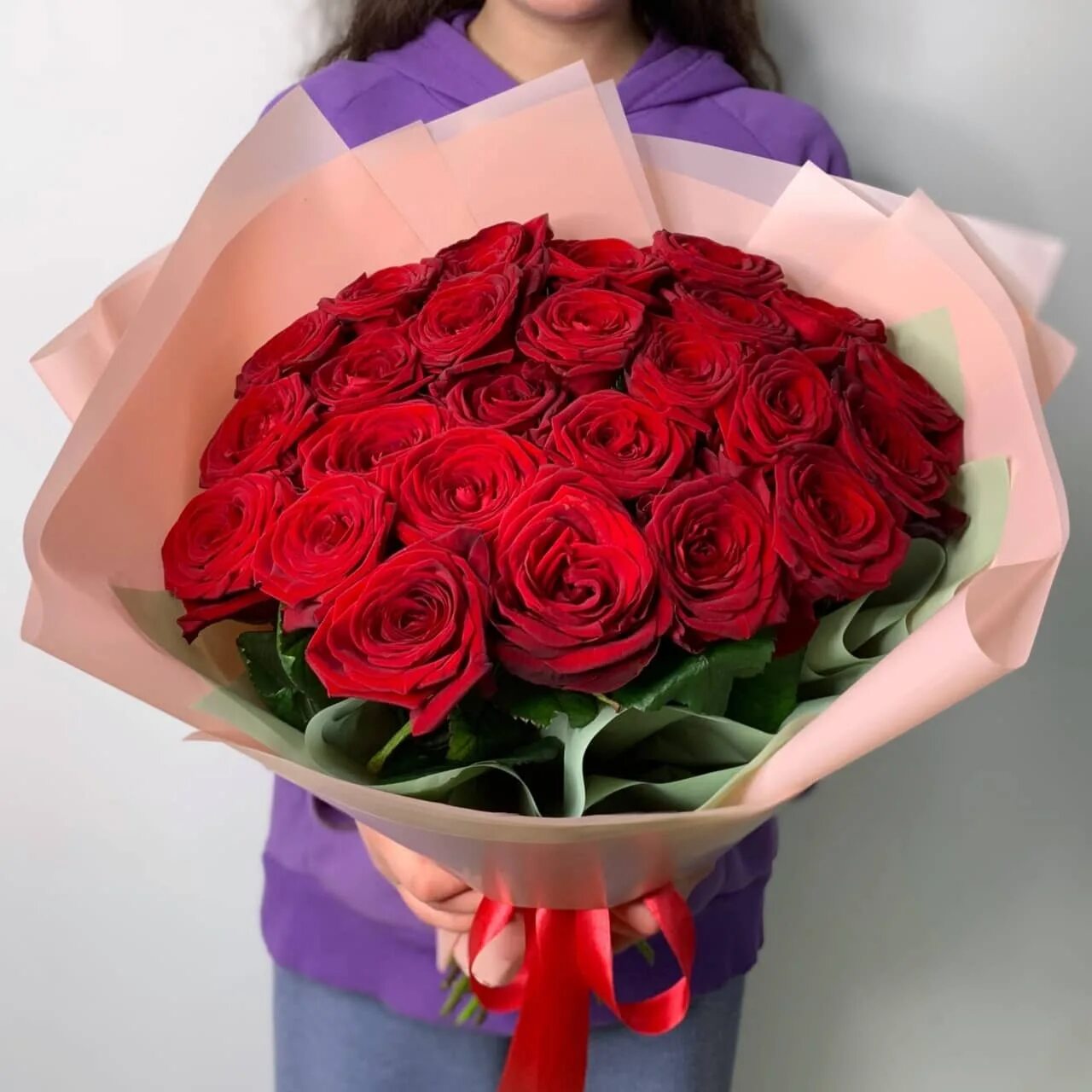 розы 25 штук