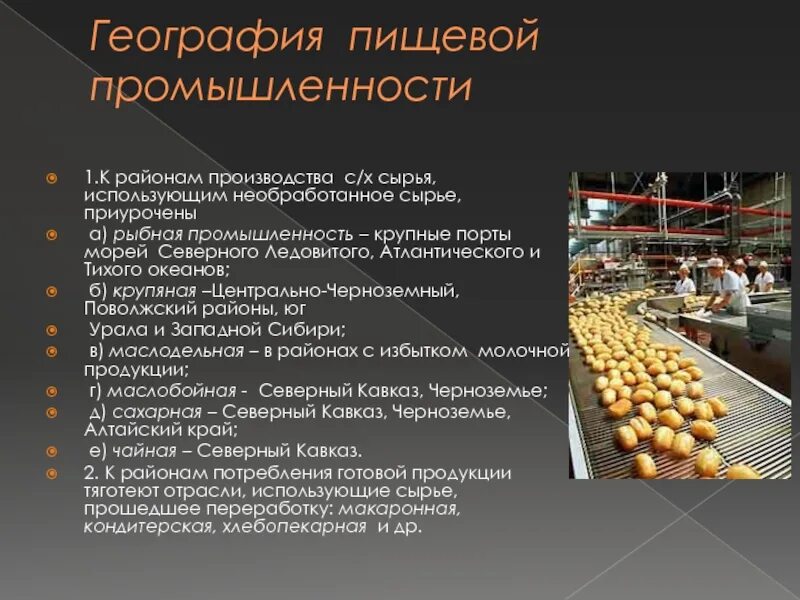 Характер организации производства