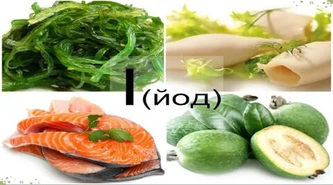 Продукты содержащие много йода