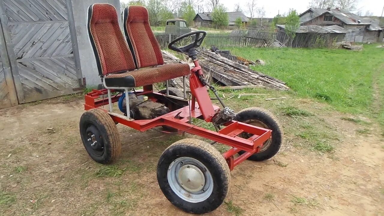 Продам самодельный мини-трактор