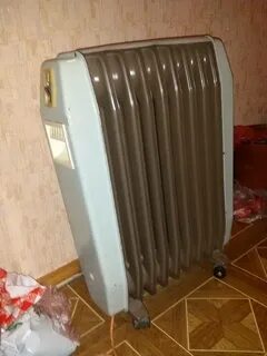 Старый масляный обогреватель