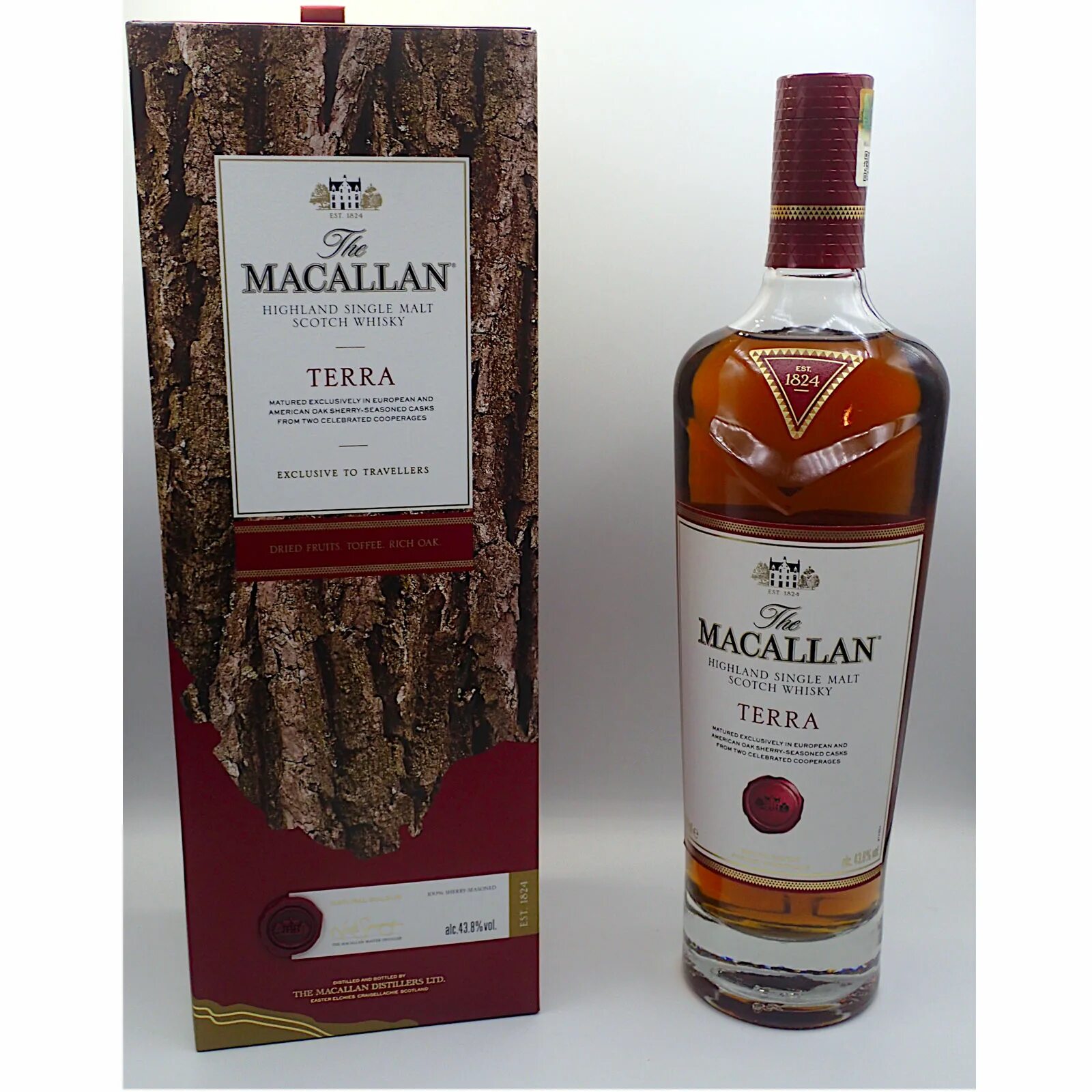 Macallan highland single malt scotch. Macallan highland single malt scotch