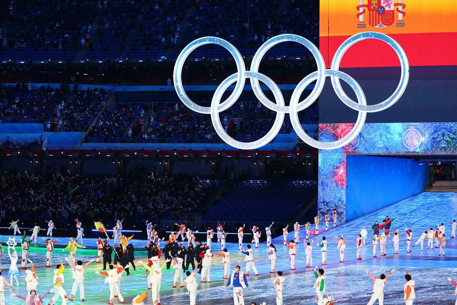Церемония открытия страны. Церемония открытия Олимпийских игр. Олимпийские игры 2022.