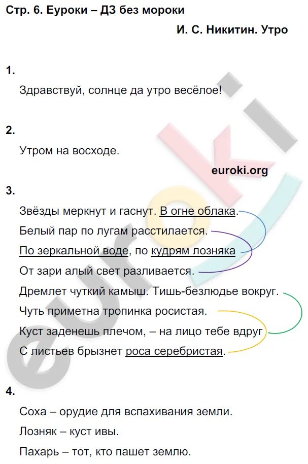 Ефросинина учебник ответы. Литературное чтение 3 класс рабочая тетрадь 2 часть Ефросинина.