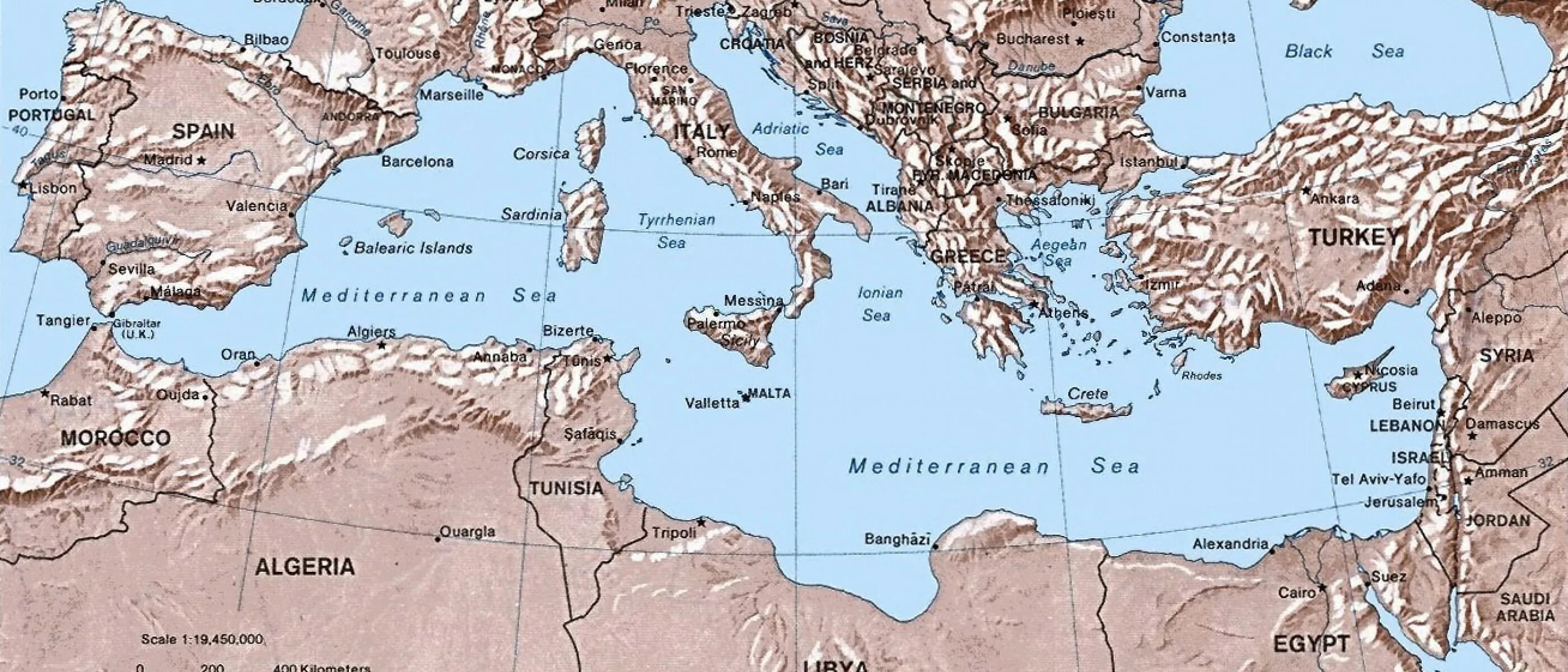 Языки средиземноморья. Карта Средиземного моря. Карта черного и Средиземного морей. Физическая карта Средиземного моря. Средиземное море физическая карта.