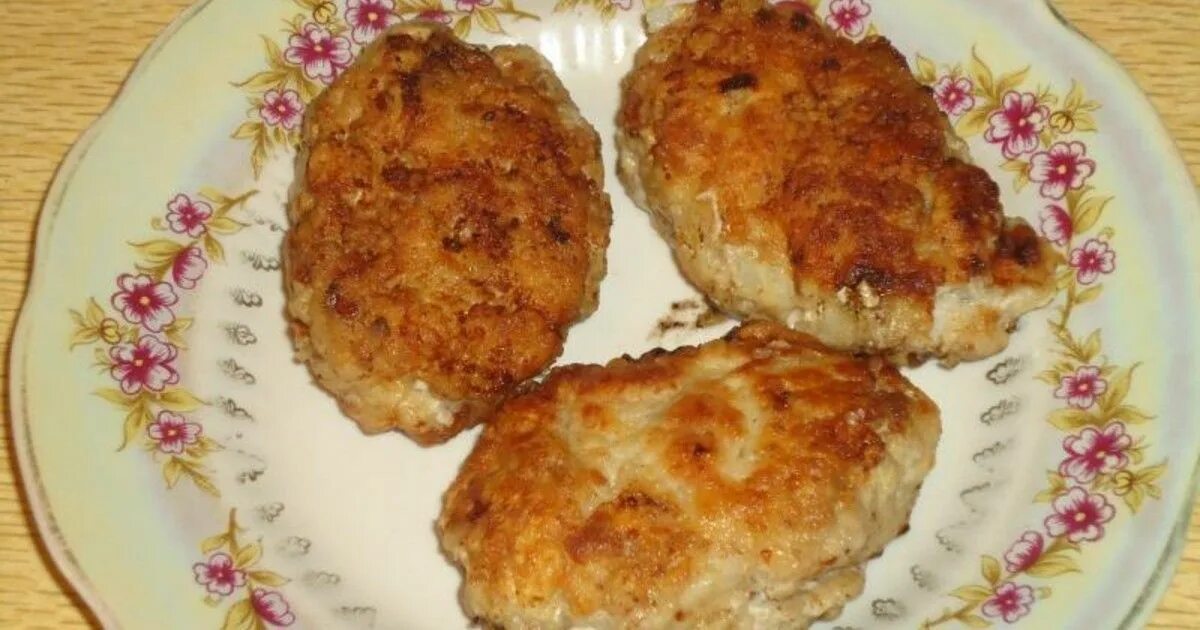 Рецепт рубленного шницеля