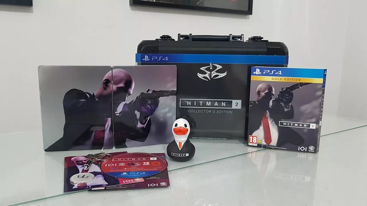 Hitman 2 комплект ps4. Hitman 2 (ps4). Hitman 2 Gold Edition ps4. Хитман Collector’s Edition.